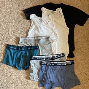 Calvin Klein Underwear / Beverly Hills polo / undershirt combo